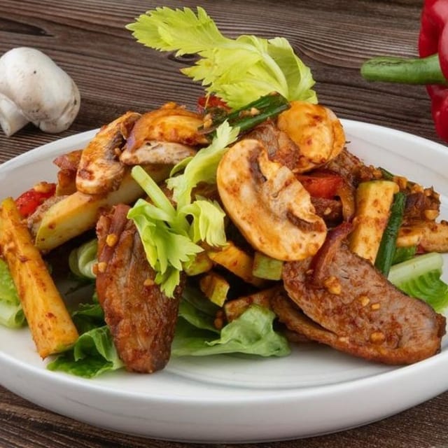 Crispy Duck Salad.