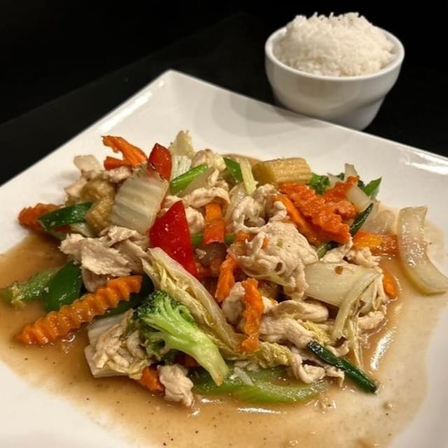 Mixed Vegetable Stir-Fry.