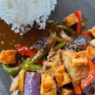 Eggplant Thai Basil Stir-Fry